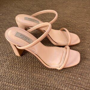 Nude Open Toe Heel
